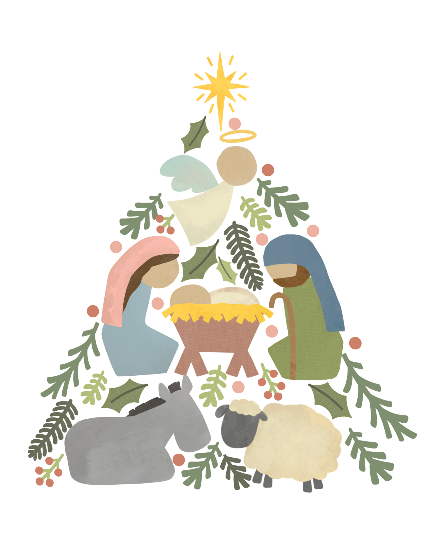Nativity Tree