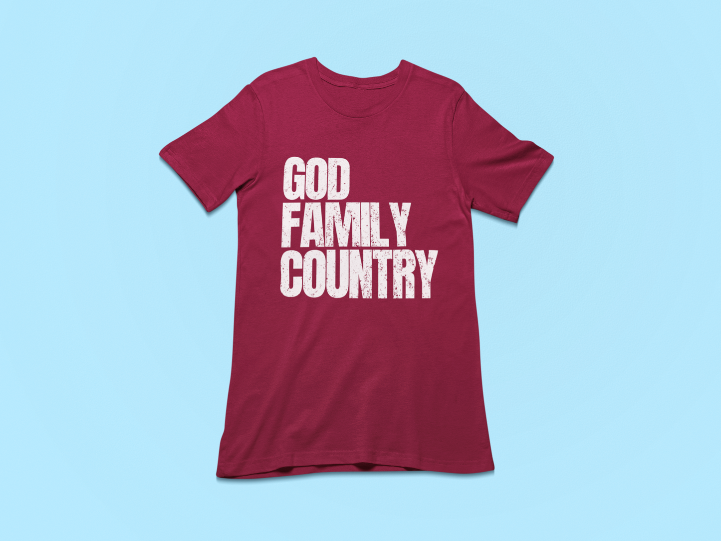 God Family Country