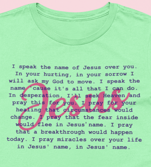 I Speak the Name of Jesus